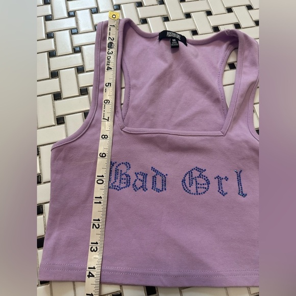 POSTER GIRL Lavender Tank Top - Picture 7 of 7